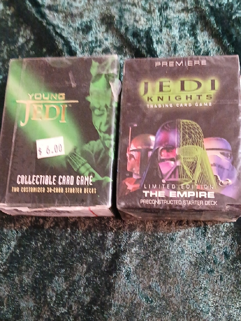 Young Jedi And Jedi Knights Collectible Card Games.